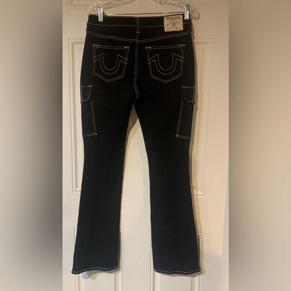True Religion Women’s Black Flare Jeans